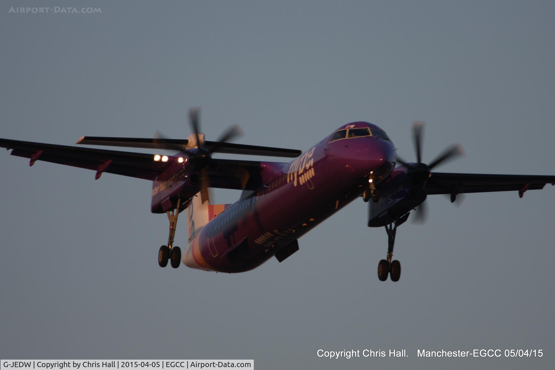 G-JEDW, 2004 De Havilland Canada DHC-8-402Q Dash 8 C/N 4093, flybe