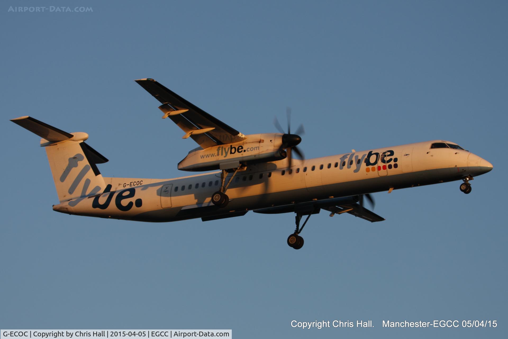 G-ECOC, 2007 De Havilland Canada DHC-8-402Q Dash 8 C/N 4197, flybe