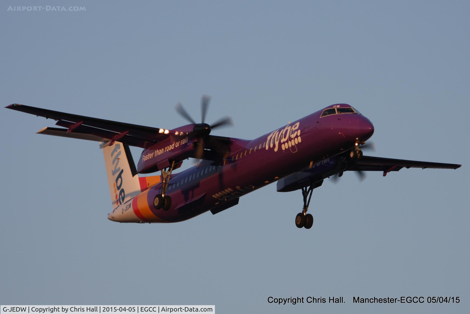 G-JEDW, 2004 De Havilland Canada DHC-8-402Q Dash 8 C/N 4093, flybe