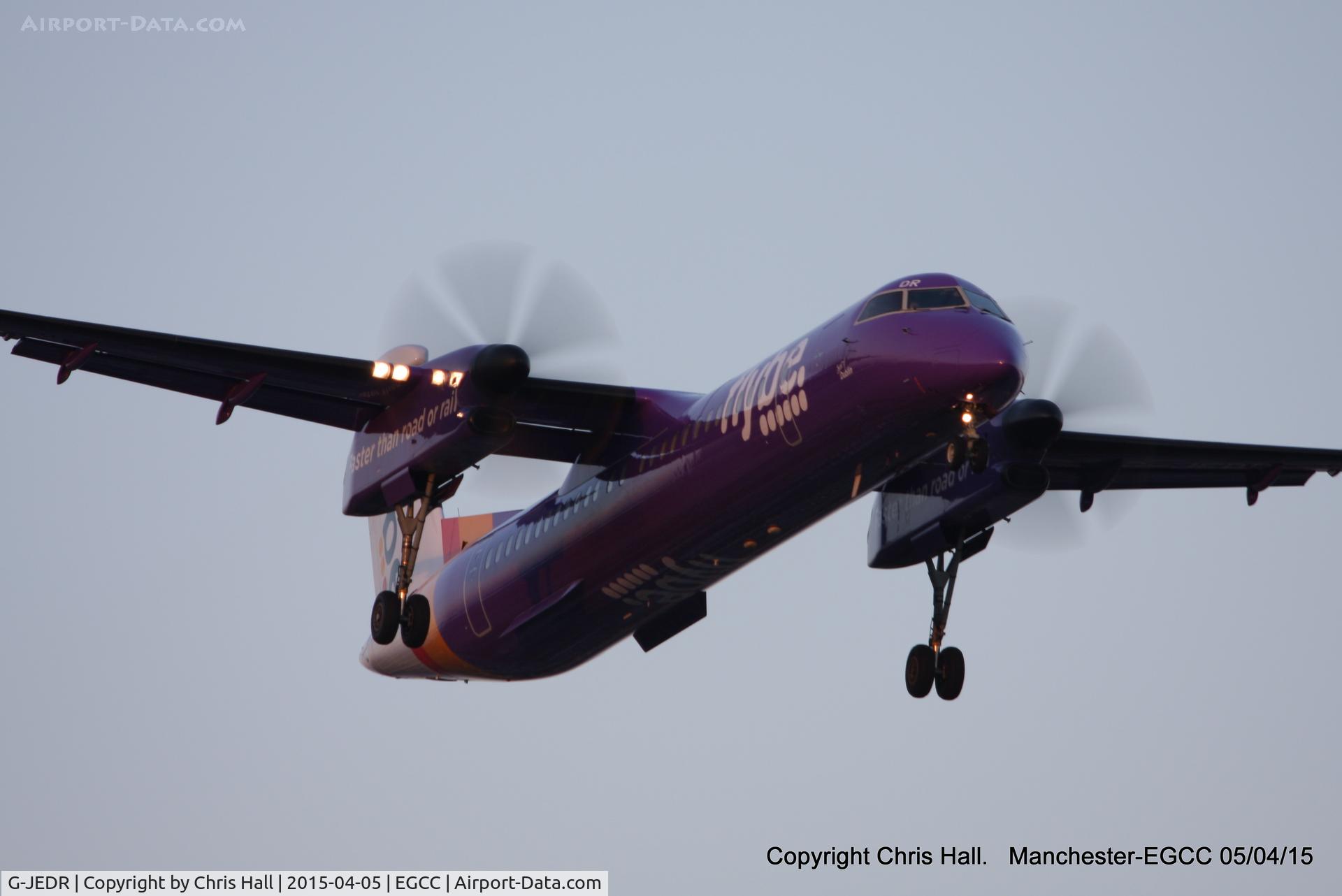 G-JEDR, 2003 De Havilland Canada DHC-8-402Q Dash 8 C/N 4087, flybe