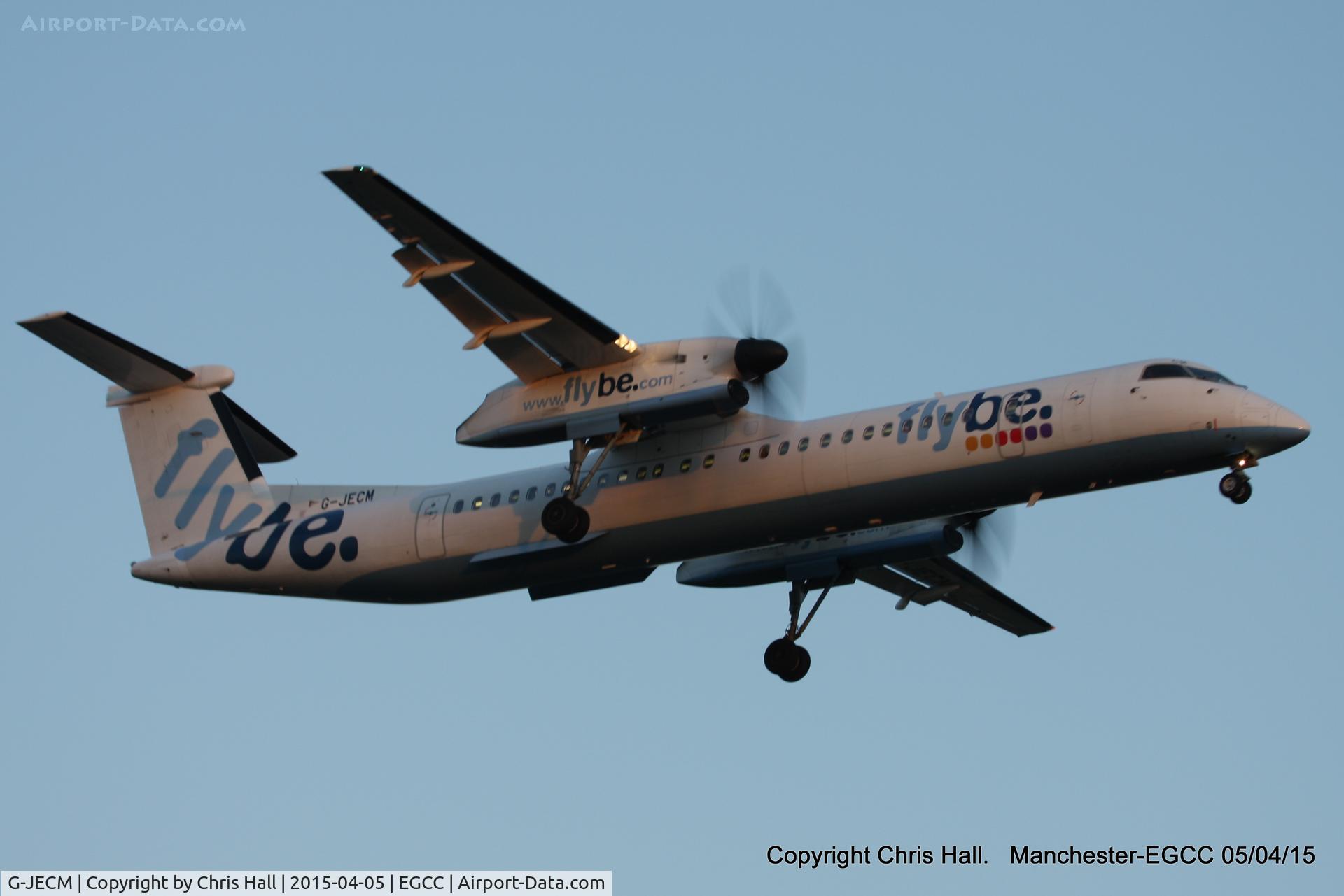 G-JECM, 2005 De Havilland Canada DHC-8-402Q Dash 8 C/N 4118, flybe