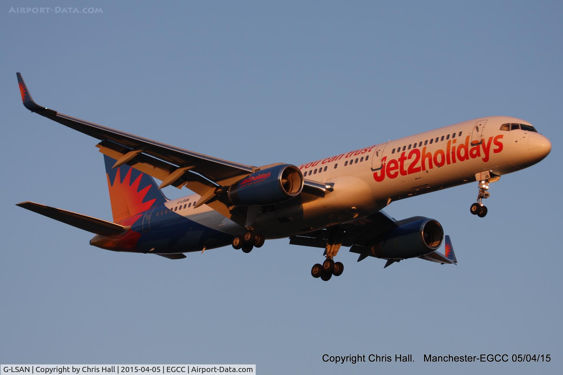 G-LSAN, 1994 Boeing 757-2K2 C/N 26635, Jet2