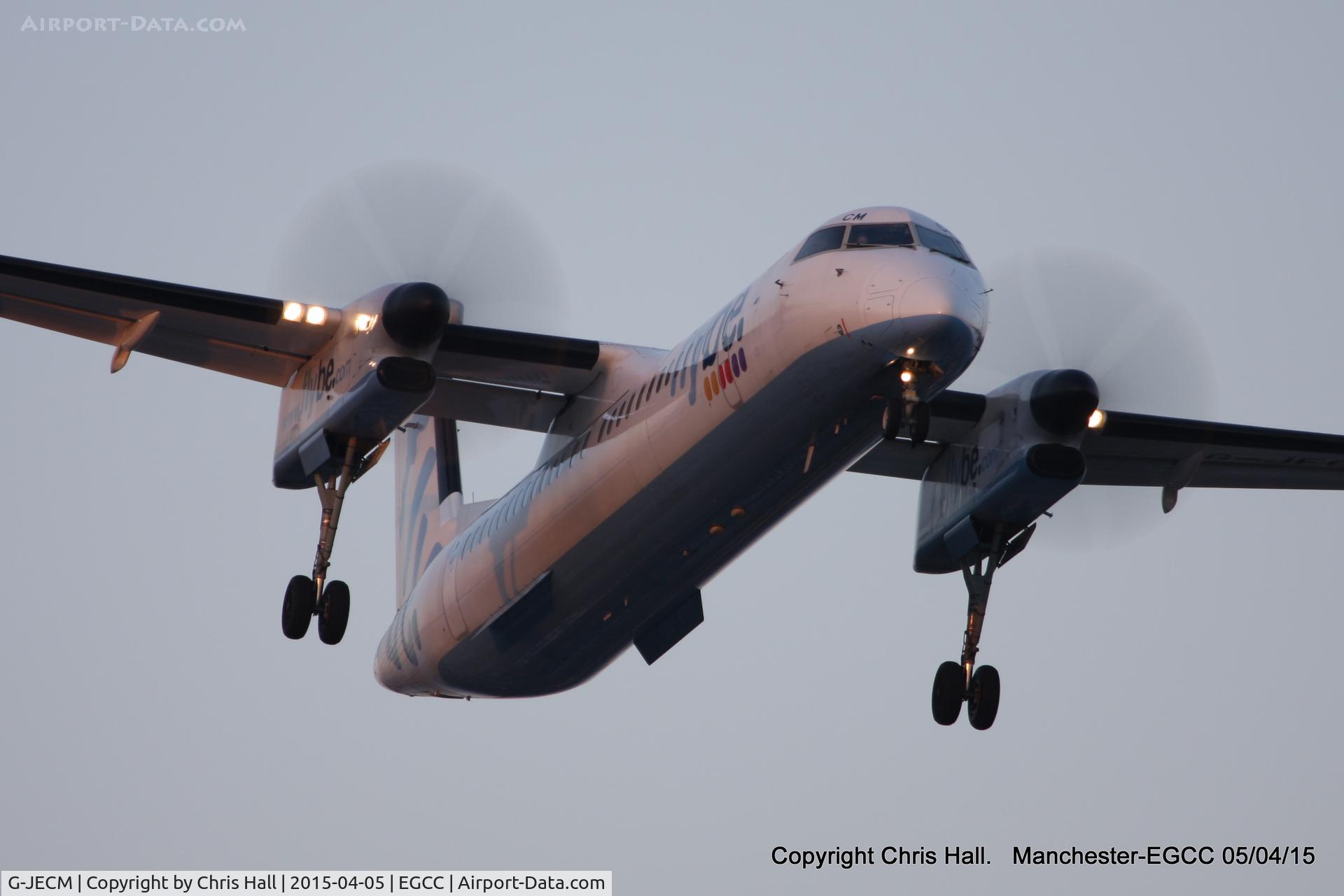 G-JECM, 2005 De Havilland Canada DHC-8-402Q Dash 8 C/N 4118, flybe