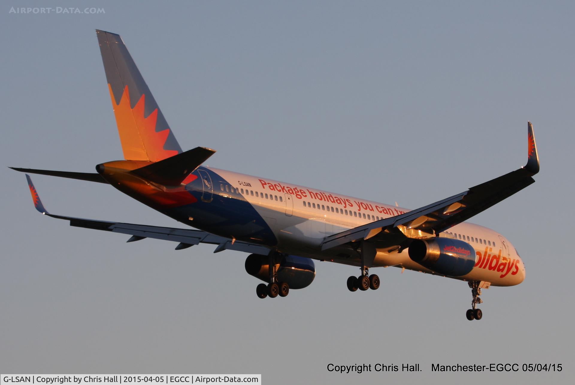 G-LSAN, 1994 Boeing 757-2K2 C/N 26635, Jet2