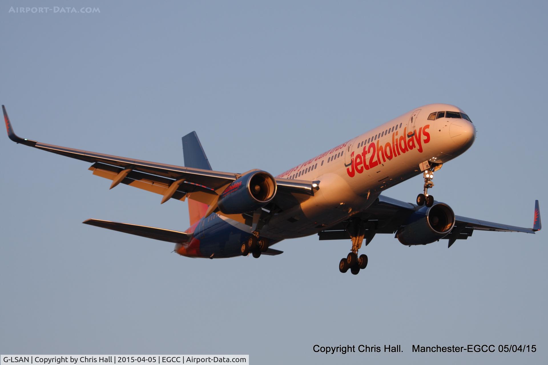 G-LSAN, 1994 Boeing 757-2K2 C/N 26635, Jet2