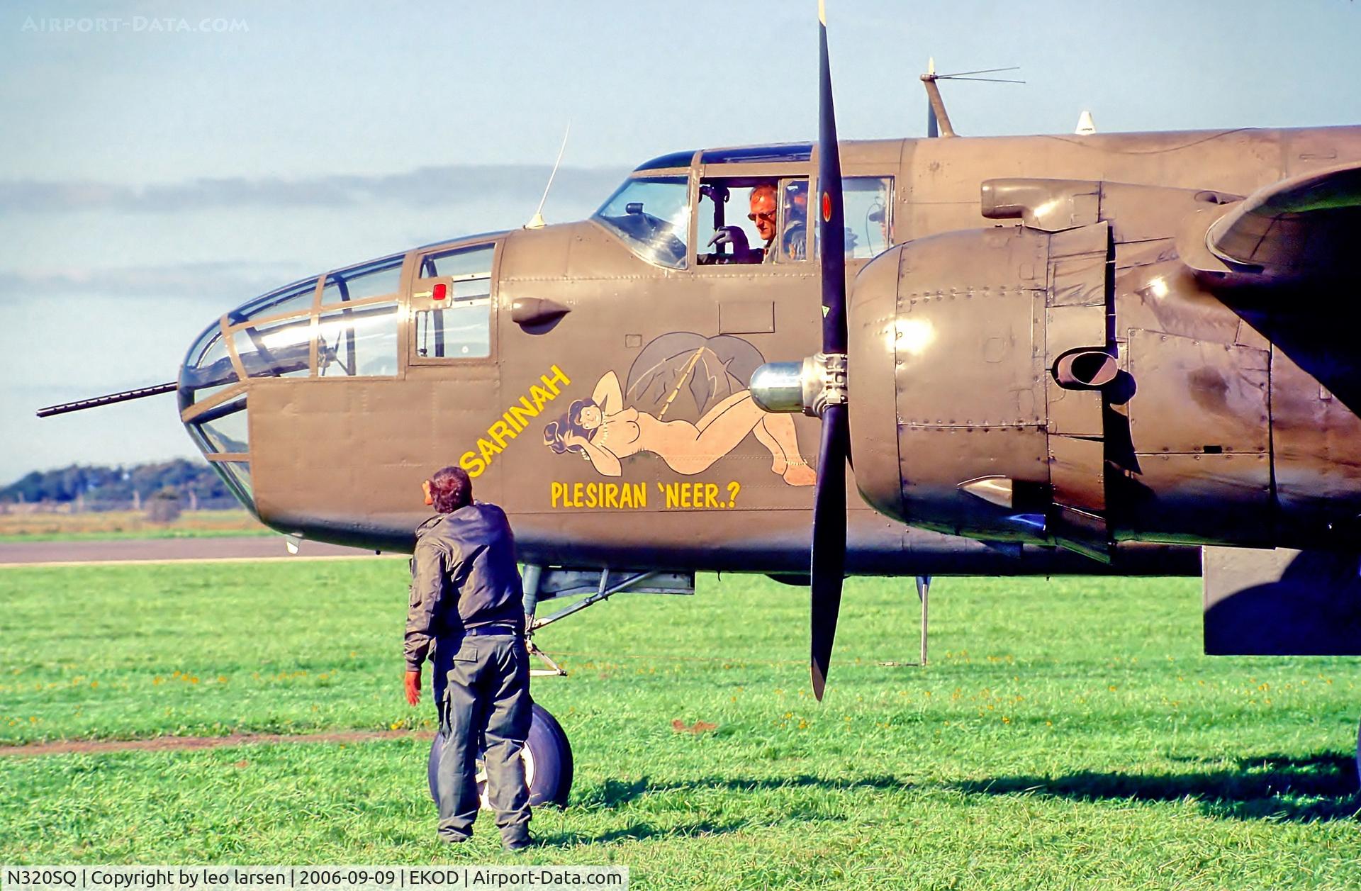 N320SQ, 1944 North American B-25N Mitchell C/N 108-32782, Odense Action day 9.9.06