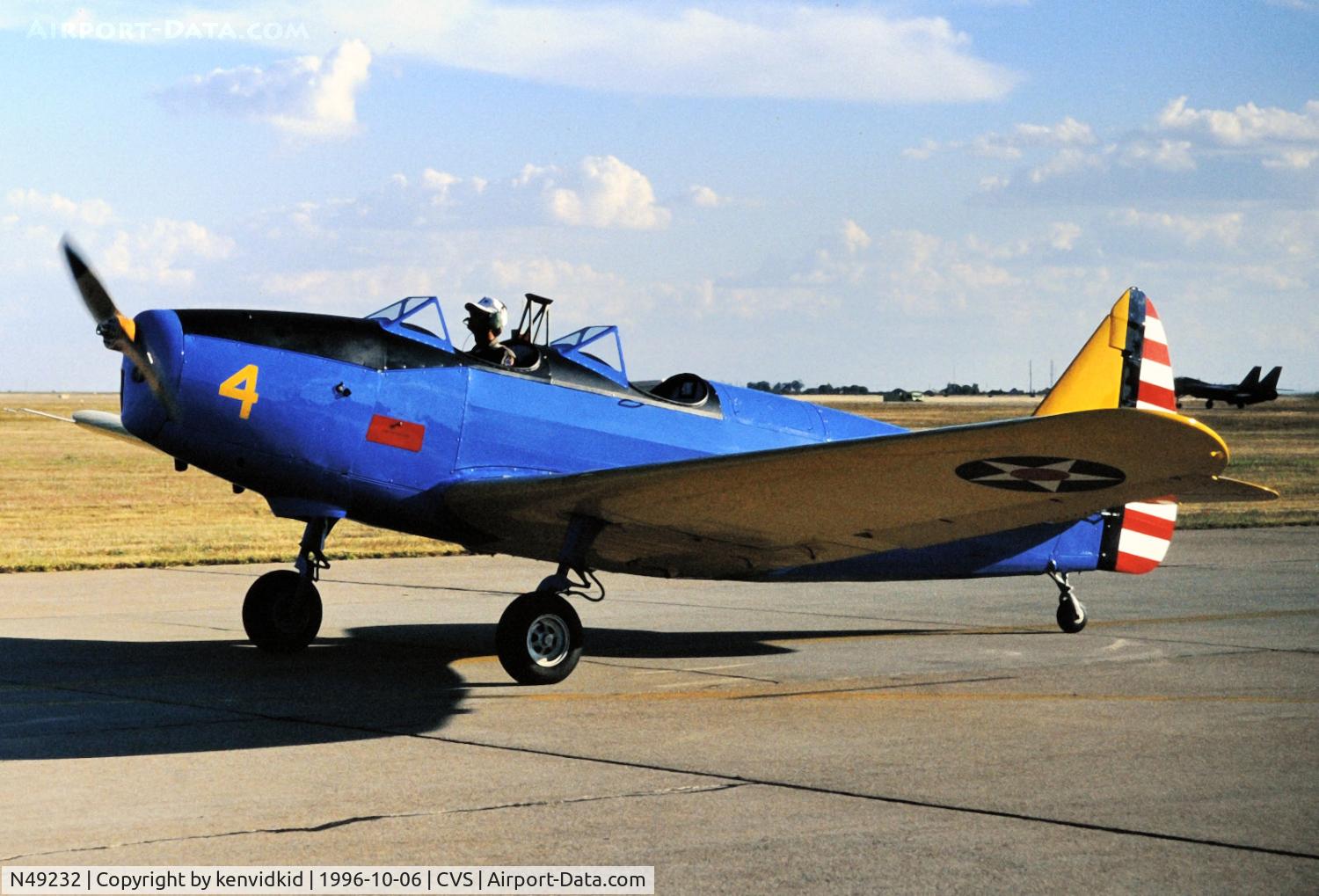 N49232, 1943 Fairchild M-62A C/N T43-5055, Copied from slide.
