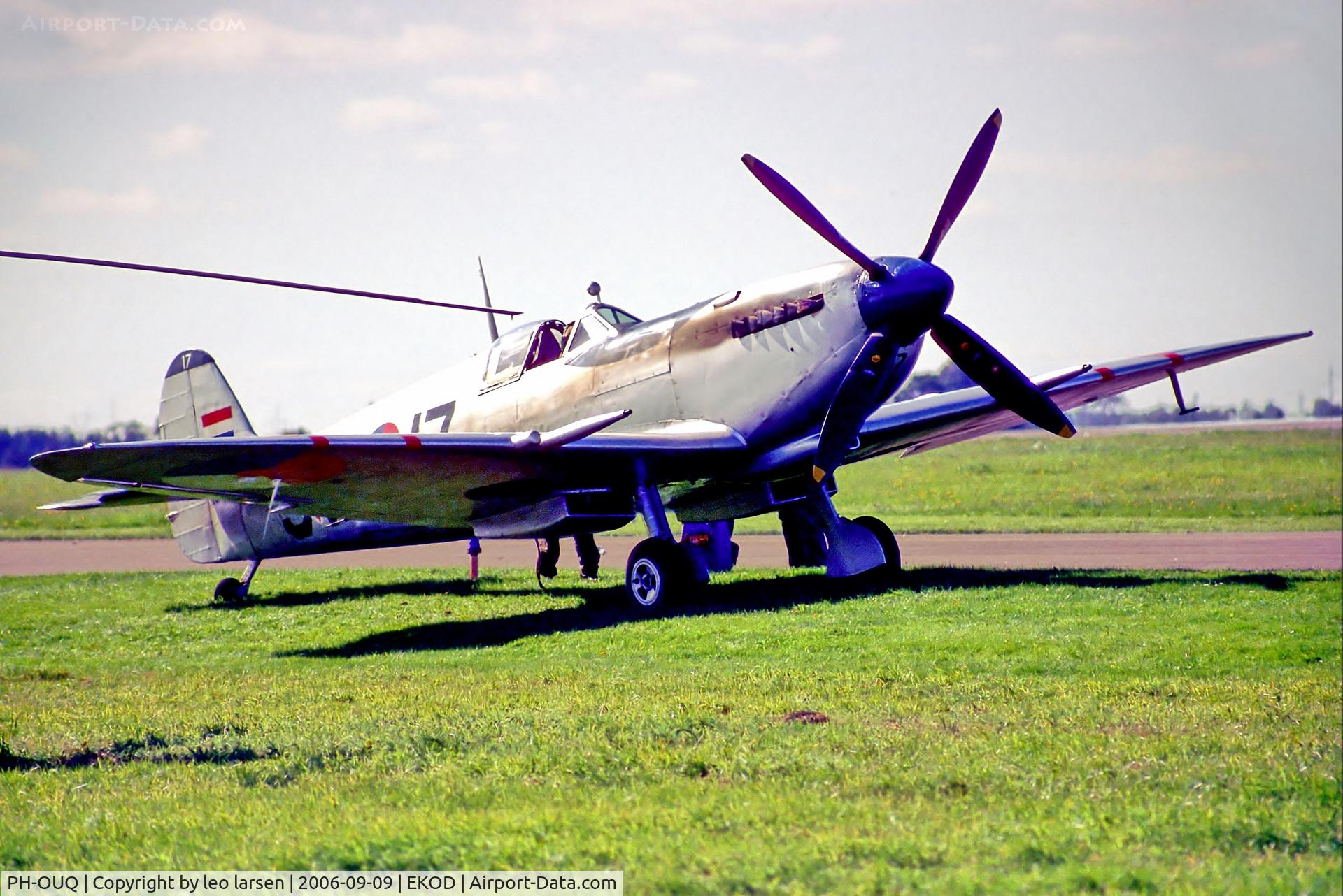 PH-OUQ, 1943 Supermarine 361 Spitfire LF.IXc C/N CBAF.IX.1732, Odense Denmark 9.9.06