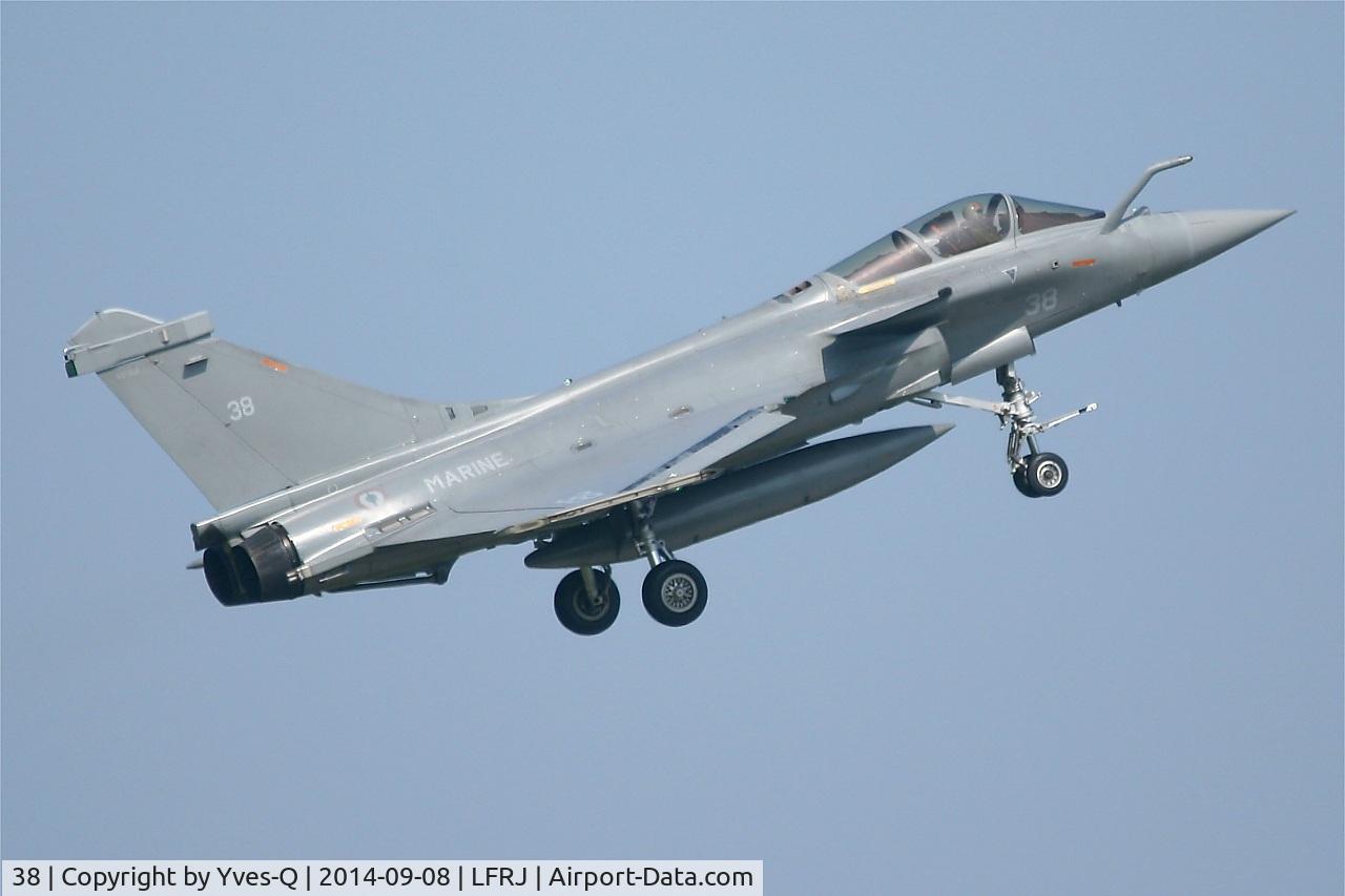38, 2013 Dassault Rafale M C/N 38, Dassault Rafale M, Go around rwy 08, Landivisiau Naval Air Base (LFRJ)