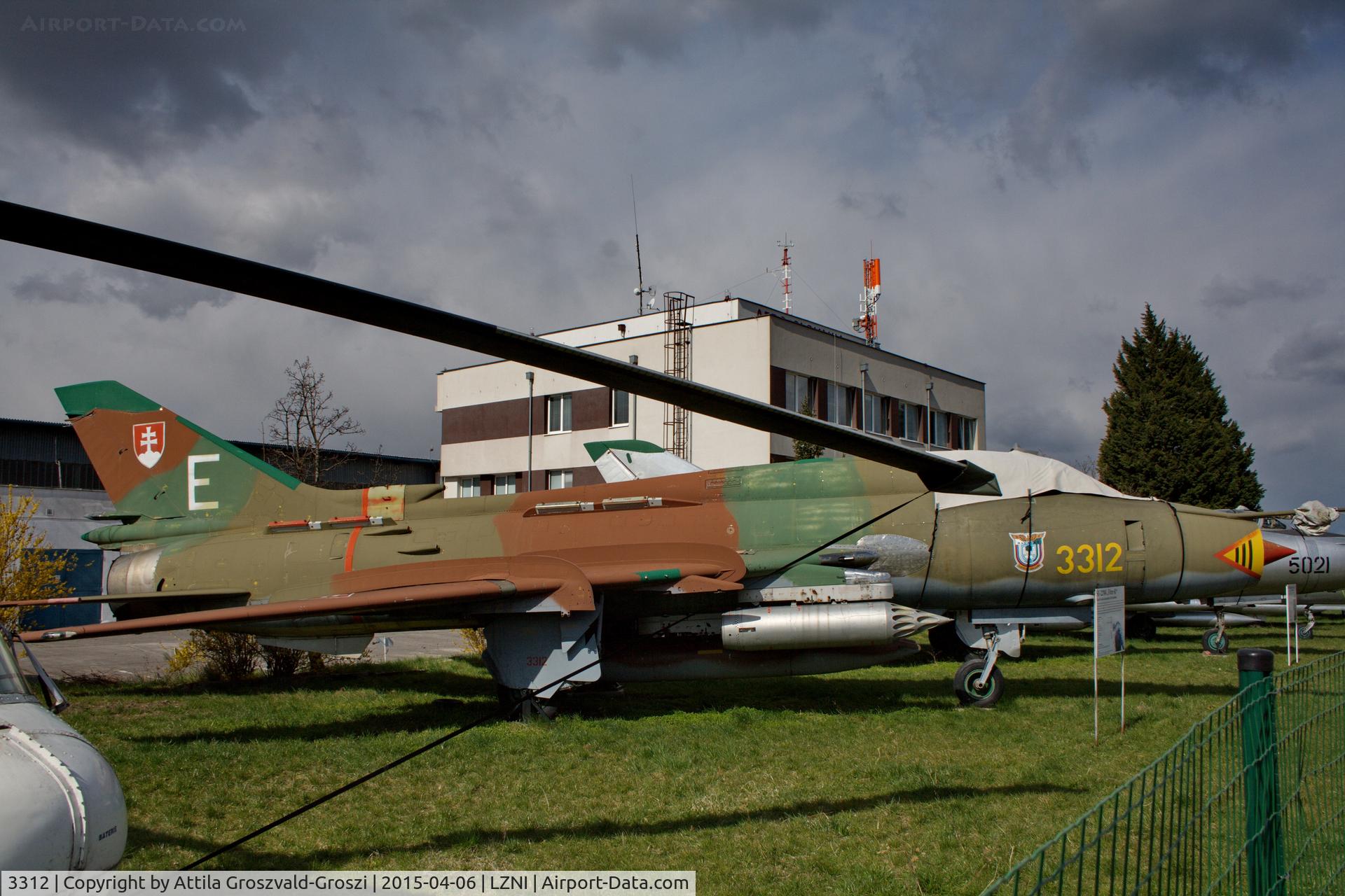 3312, Sukhoi Su-22M-4 C/N 33812, Nitra Janikovce Airport