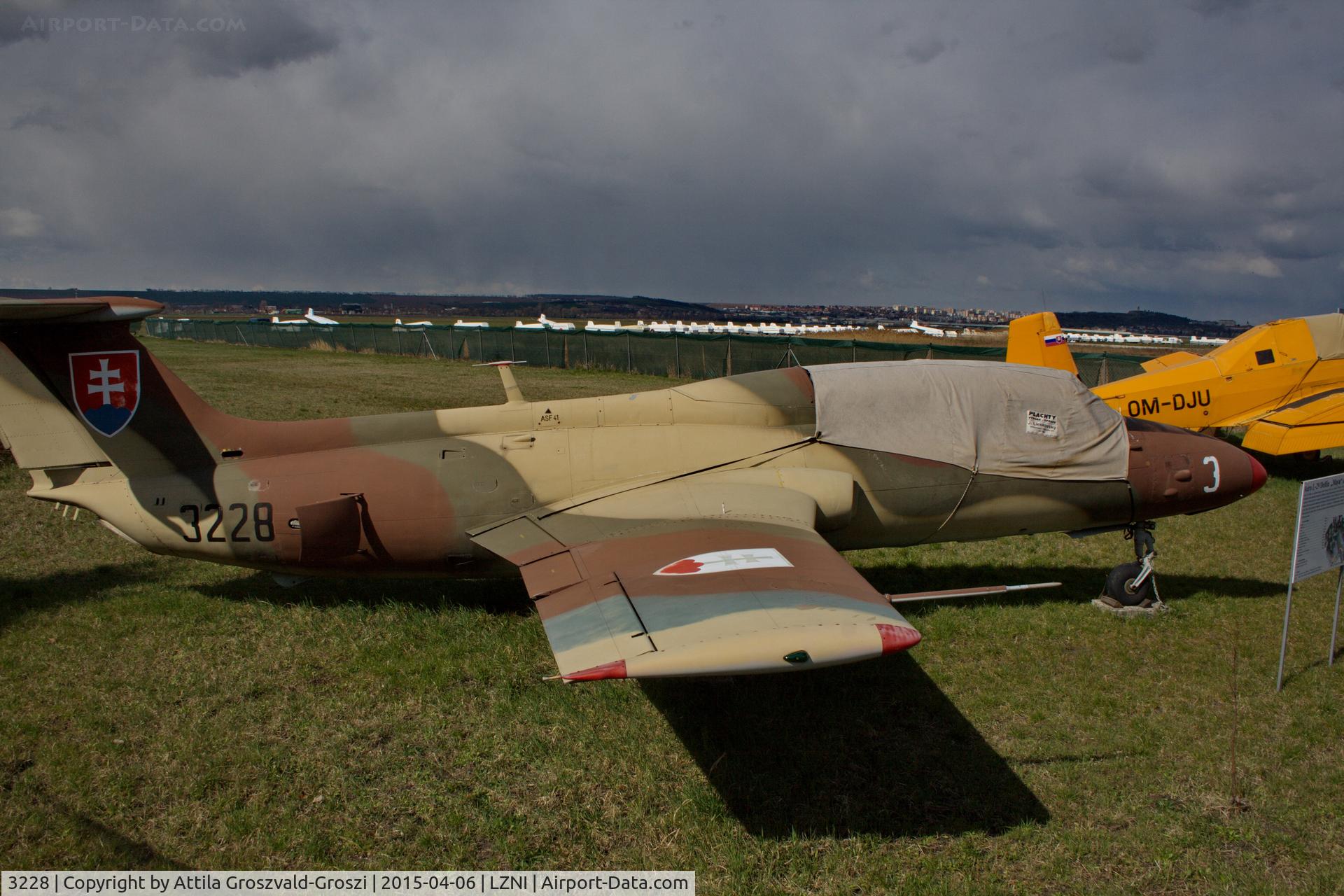 3228, Aero L-29 Delfin C/N 993228, Nitra Janikovce Airport