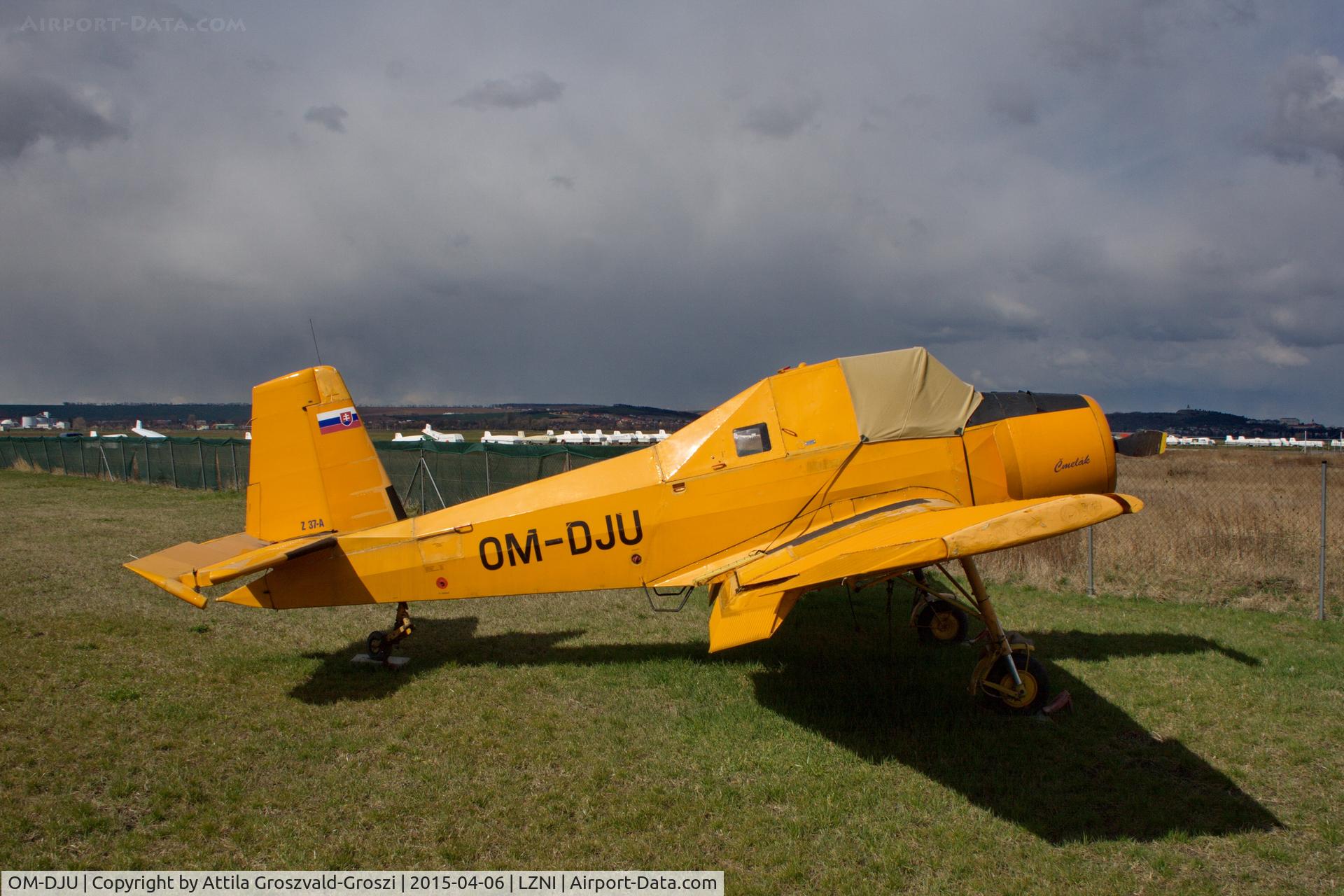 OM-DJU, Zlin Z-37A Cmelak C/N 18-05, Nitra Janikovce Airport