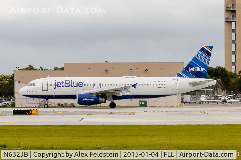 N632JB, 2006 Airbus A320-232 C/N 2647, Ft. Lauderdale