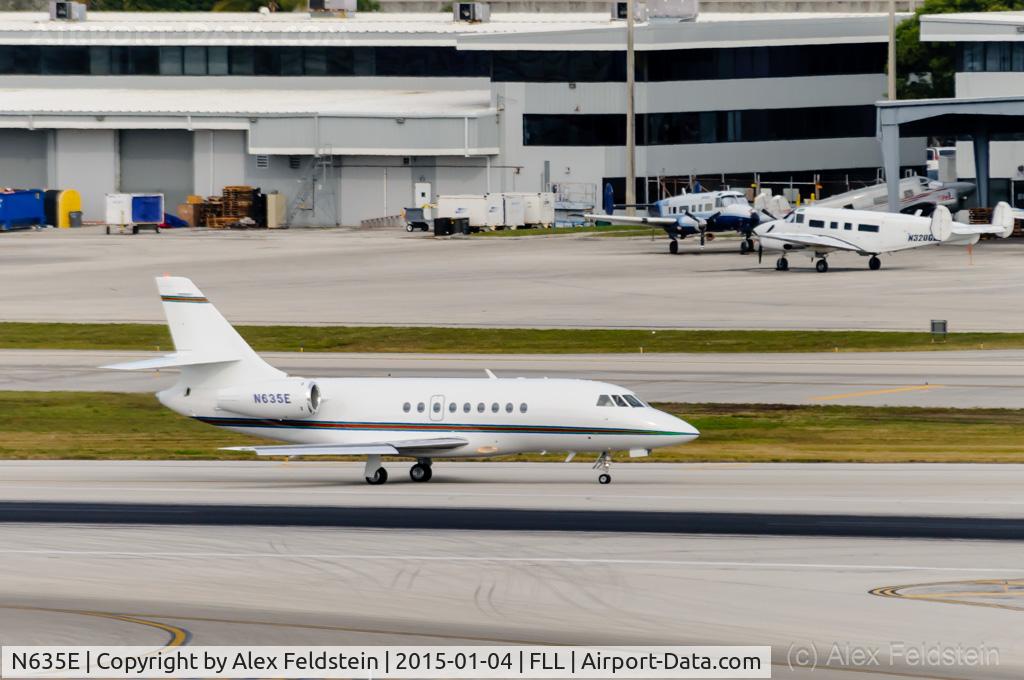 N635E, 2000 Dassault Falcon 2000 C/N 106, Ft. Lauderdale