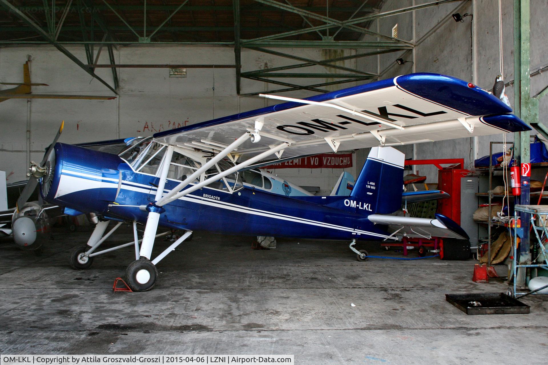 OM-LKL, 1958 Aero L-60S Brigadyr C/N 150803, Nitra Janikovce Airport - PRIBINA CUP 2015