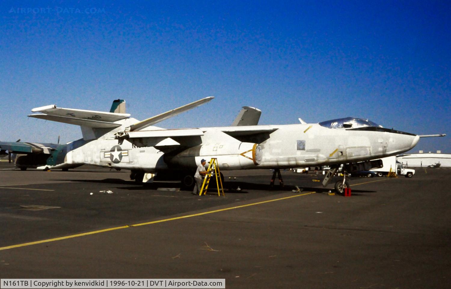 N161TB, Douglas ERA-3B Skywarrior C/N 12398, Copied from slide.