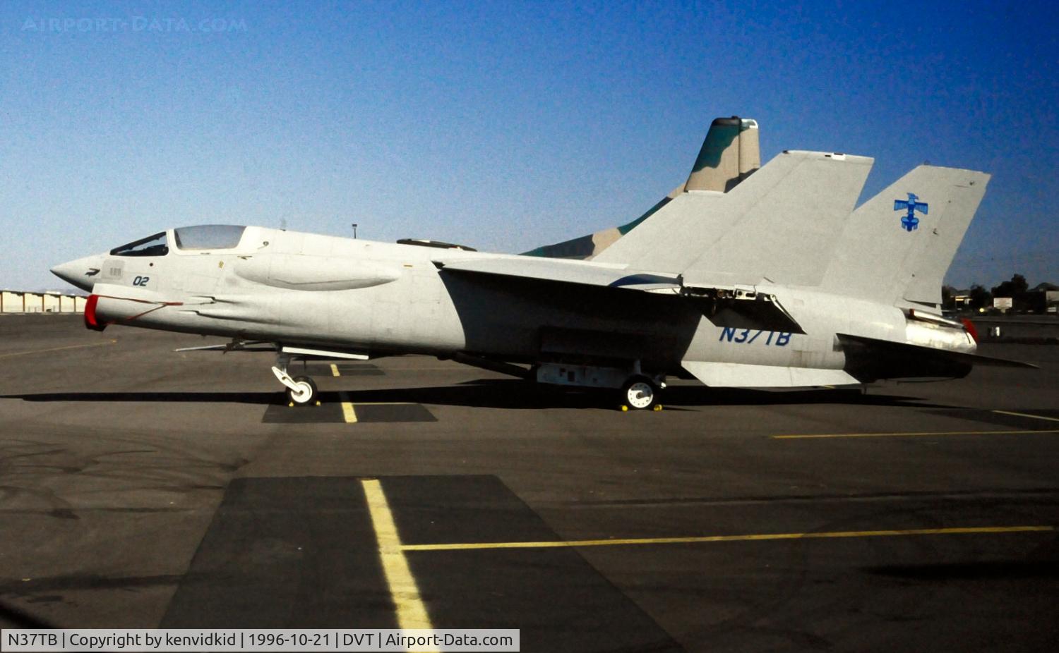 N37TB, Vought F-8L Crusader C/N A35-30, Copied from slide.