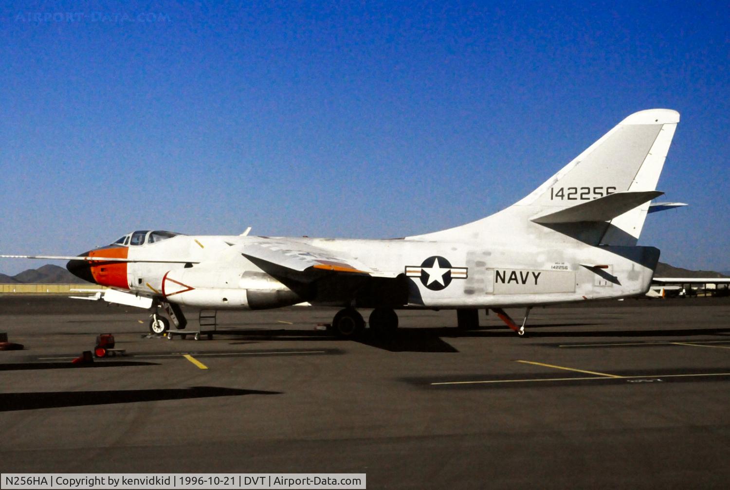N256HA, Douglas NRA3B Skywarrior C/N 11582, Copied from slide.