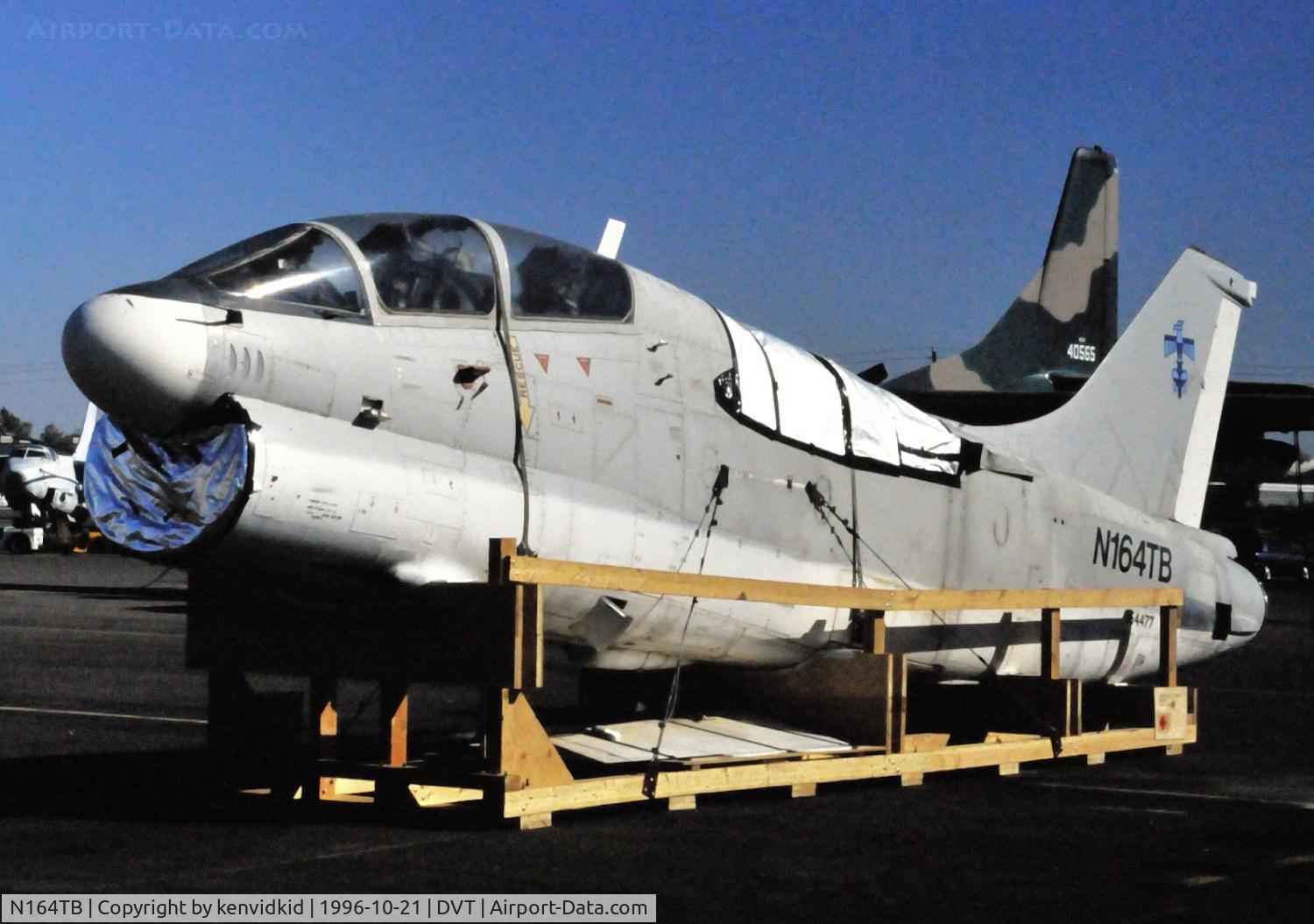 N164TB, LTV TA-7C Corsair II C/N B-117, Copied from slide.