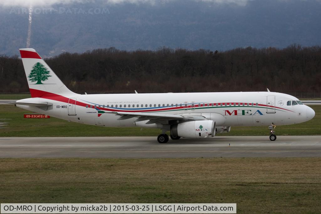 OD-MRO, 2010 Airbus A320-232 C/N 4296, Taxiing