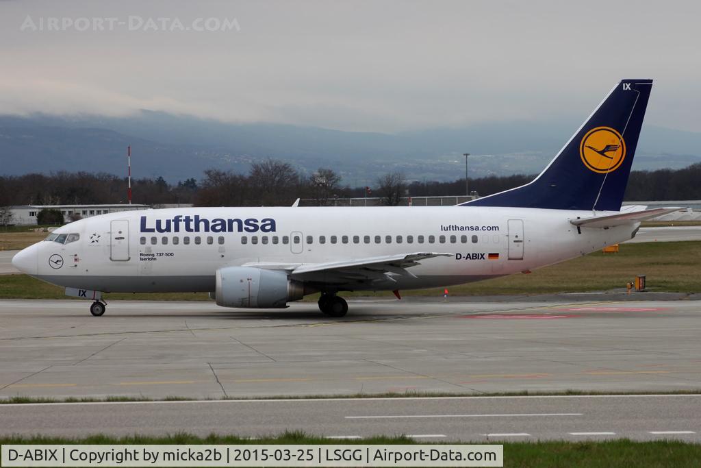 D-ABIX, 1991 Boeing 737-530 C/N 24946, Taxiing