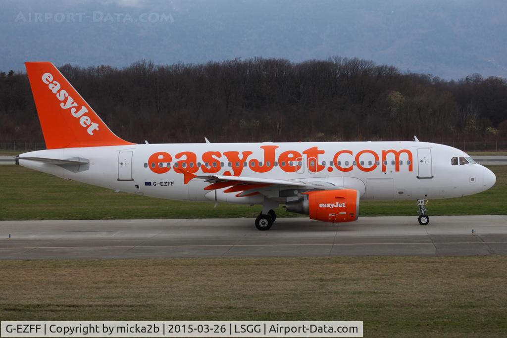 G-EZFF, 2009 Airbus A319-111 C/N 3844, Taxiing