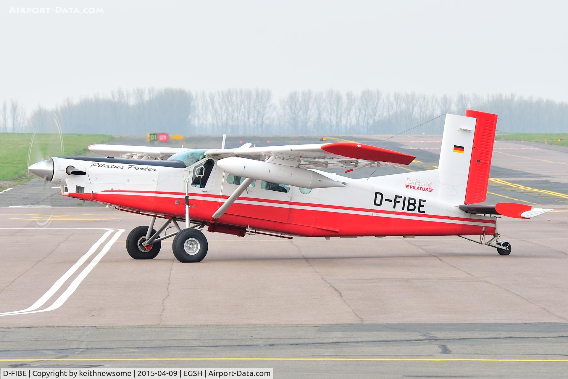 D-FIBE, 1997 Pilatus PC-6/B2-H4 Turbo Porter C/N 955, Welcome return visitor.
