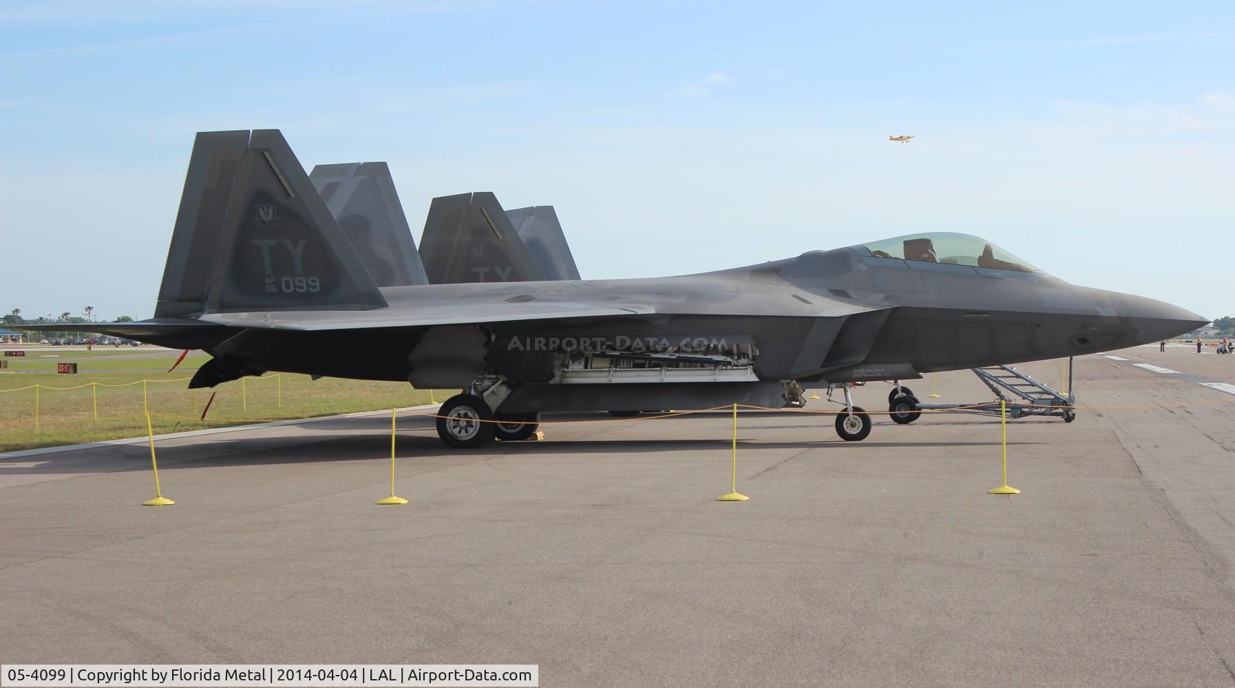 05-4099, 2005 Lockheed Martin F-22A Raptor C/N 645-4099, F-22A at Sun N Fun