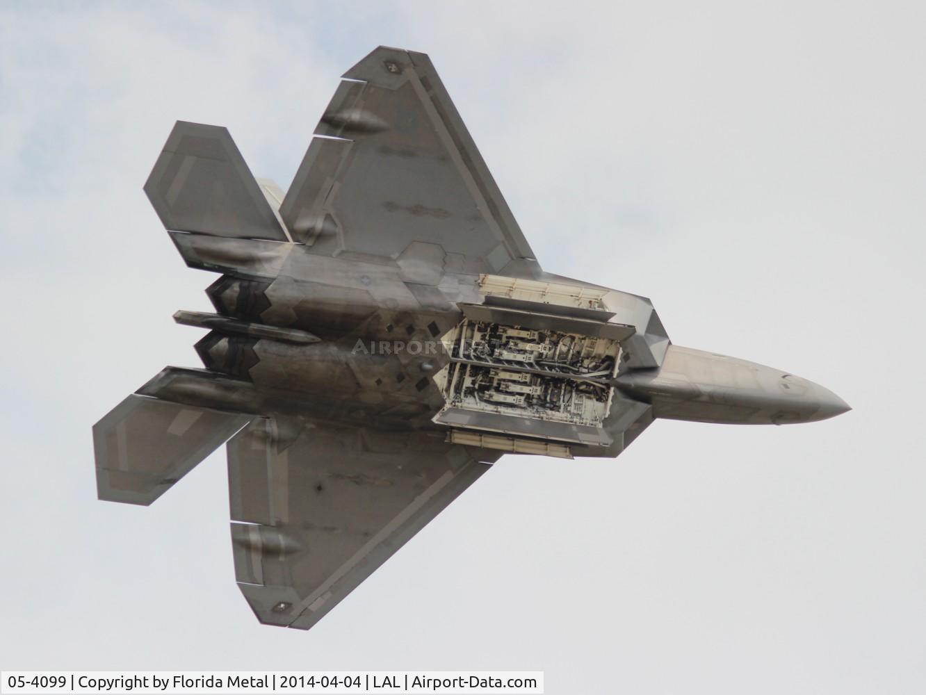 05-4099, 2005 Lockheed Martin F-22A Raptor C/N 645-4099, F-22 at Sun N Fun