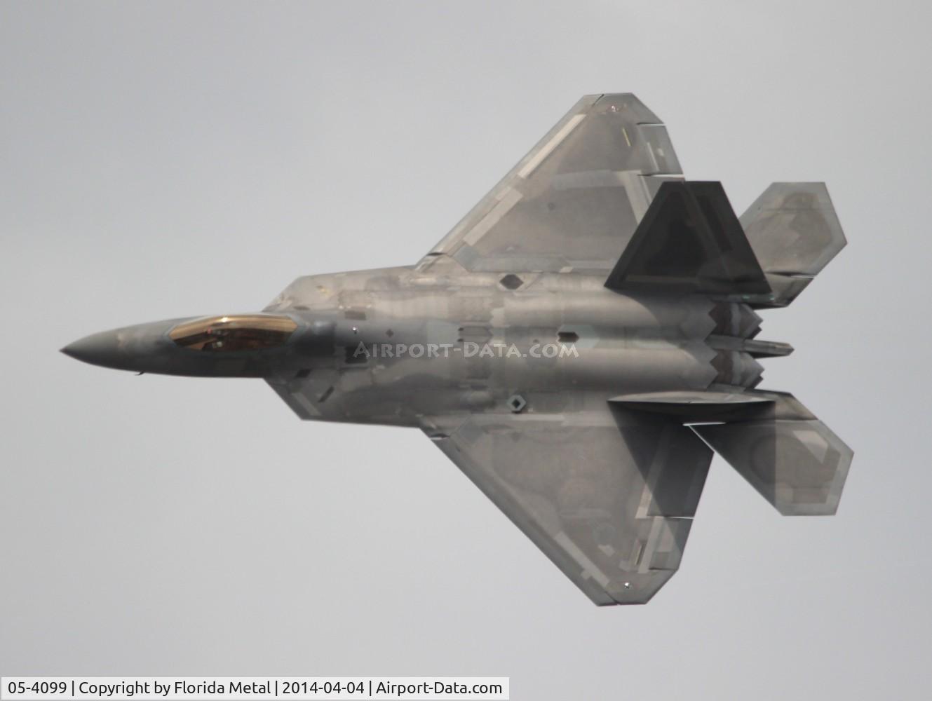 05-4099, 2005 Lockheed Martin F-22A Raptor C/N 645-4099, F-22 at Sun N Fun