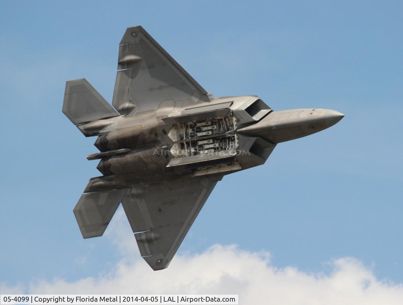 05-4099, 2005 Lockheed Martin F-22A Raptor C/N 645-4099, F-22A Raptor