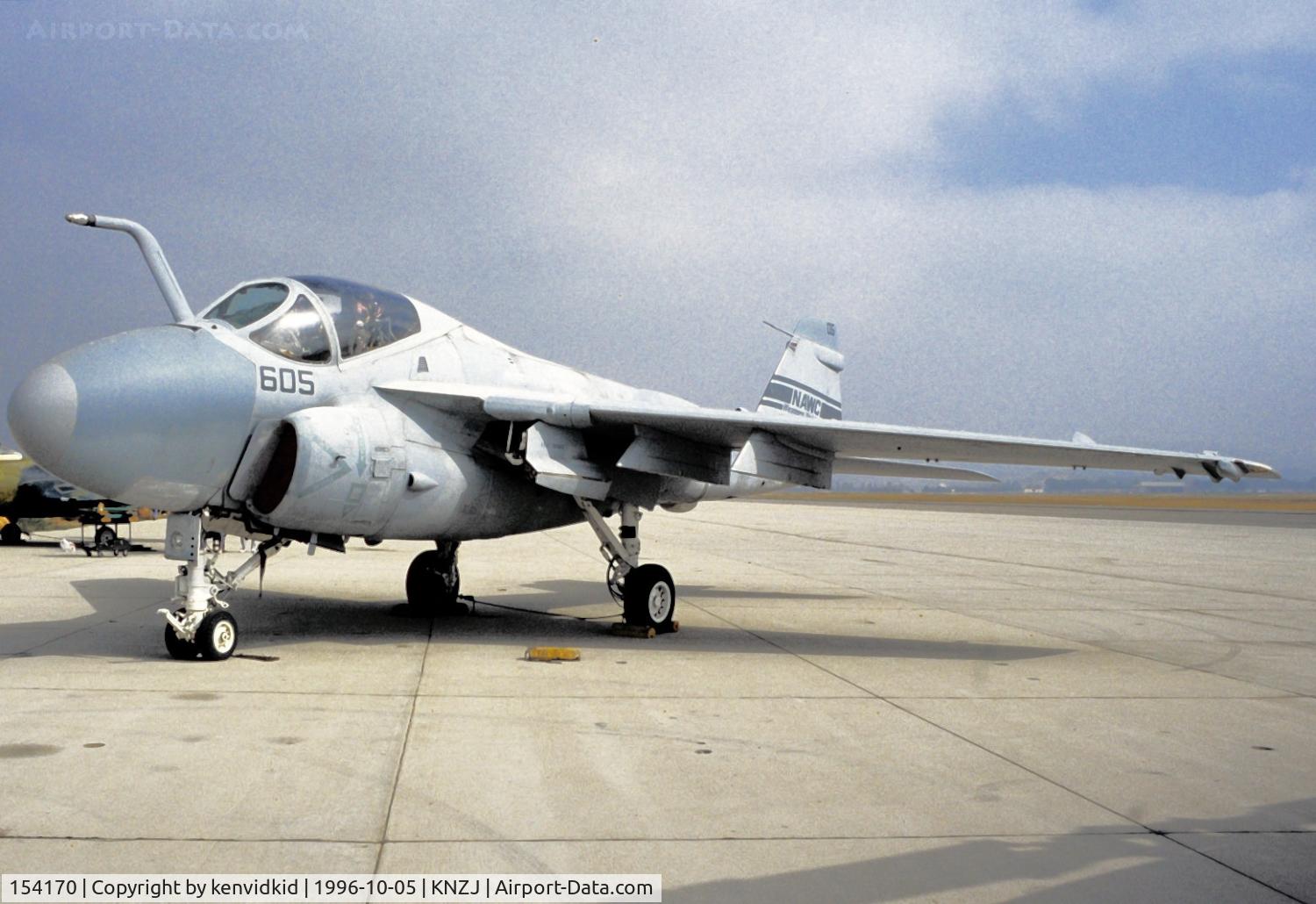 154170, Grumman A-6A Intruder C/N I-305, Copied from slide.