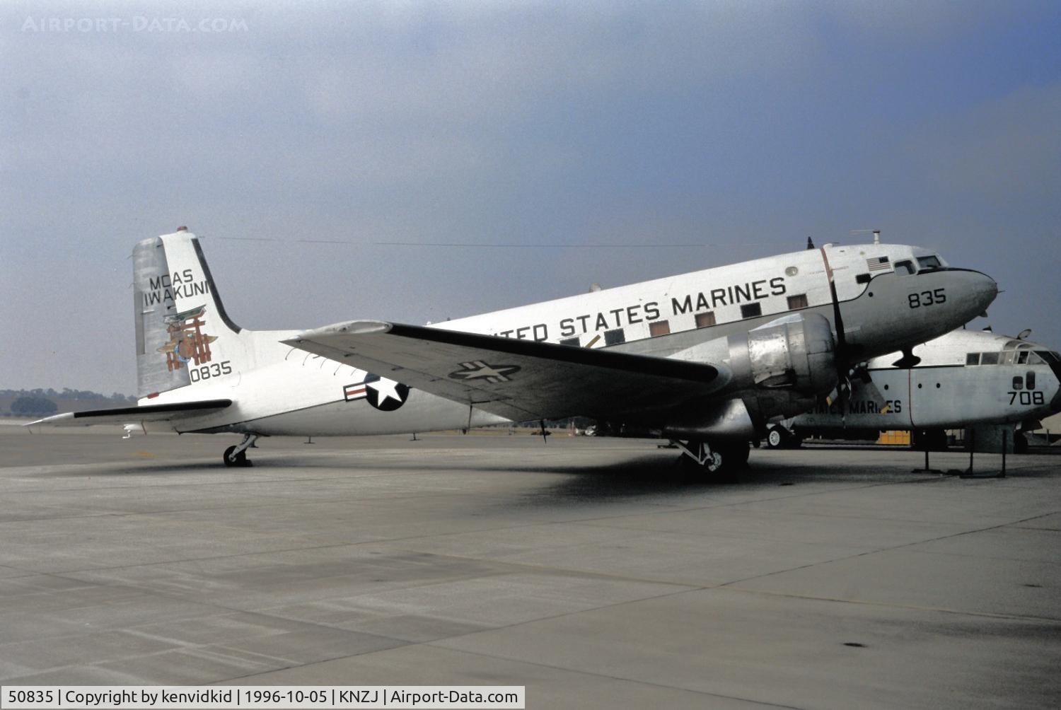 50835, 1943 Douglas C-117D C/N 43321, Copied from slide.