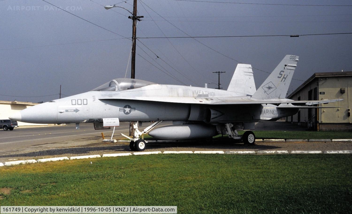 161749, McDonnell Douglas F/A-18A Hornet C/N 0108/A077, Copied from slide.