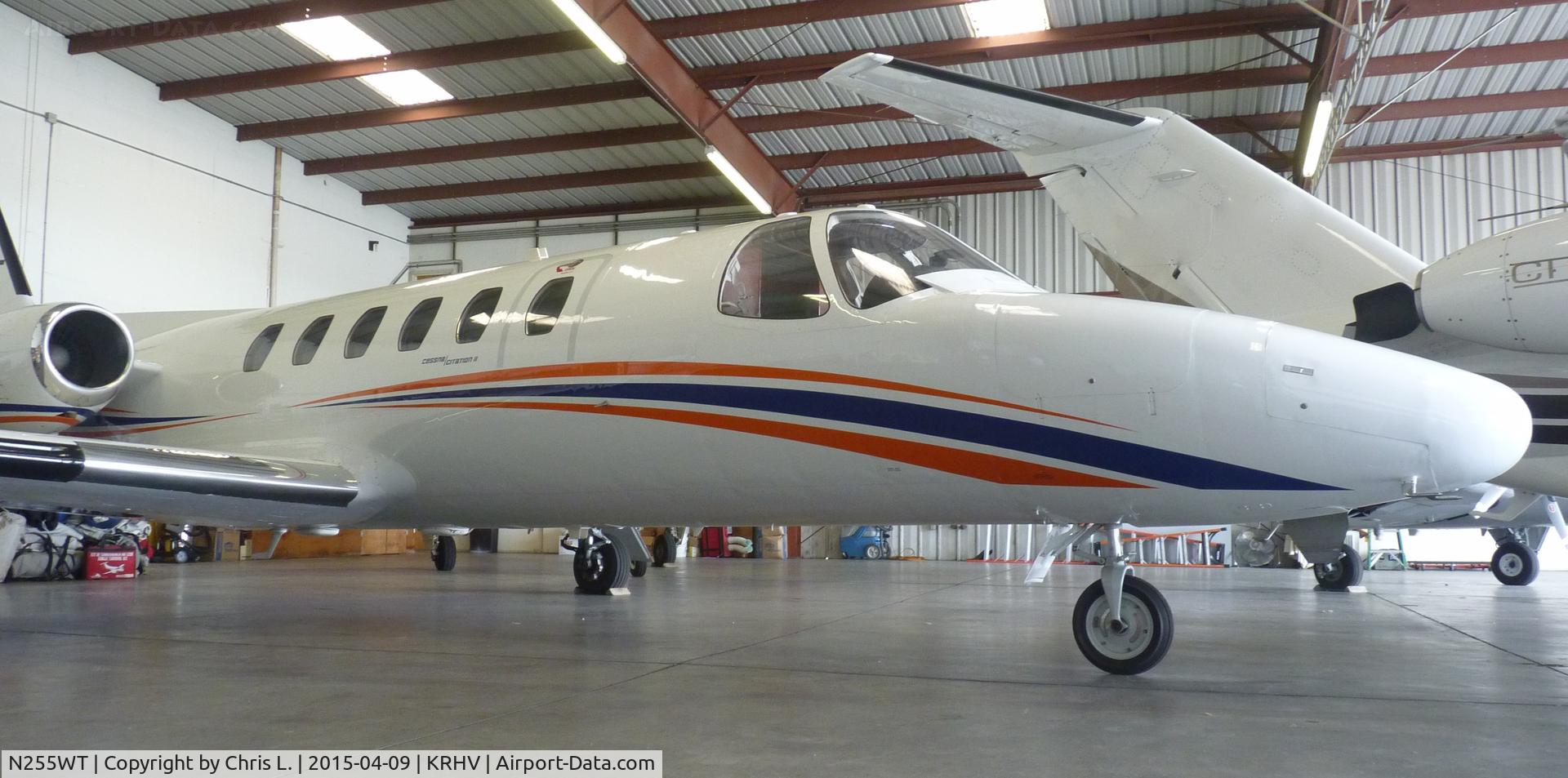 N255WT, 2007 Cessna 550 Citation II C/N 551-0149, A very rare 2007 Cessna Citation II sitting inside the Lafferty Aircraft Sales hangar waiting to be sold.