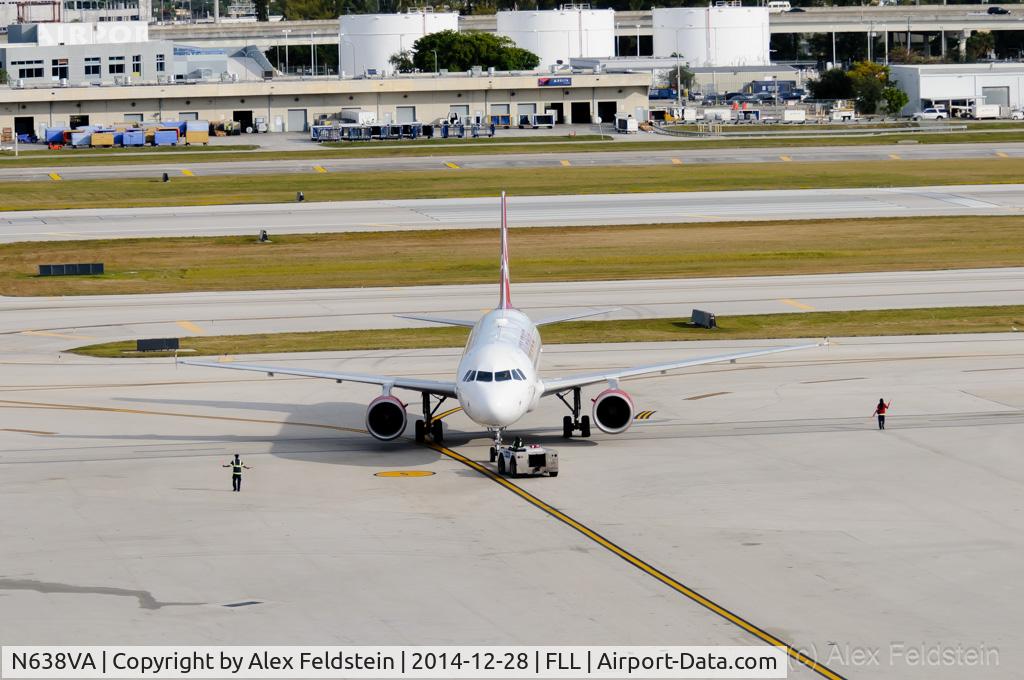 N638VA, 2008 Airbus A320-214 C/N 3503, Ft. Lauderdale