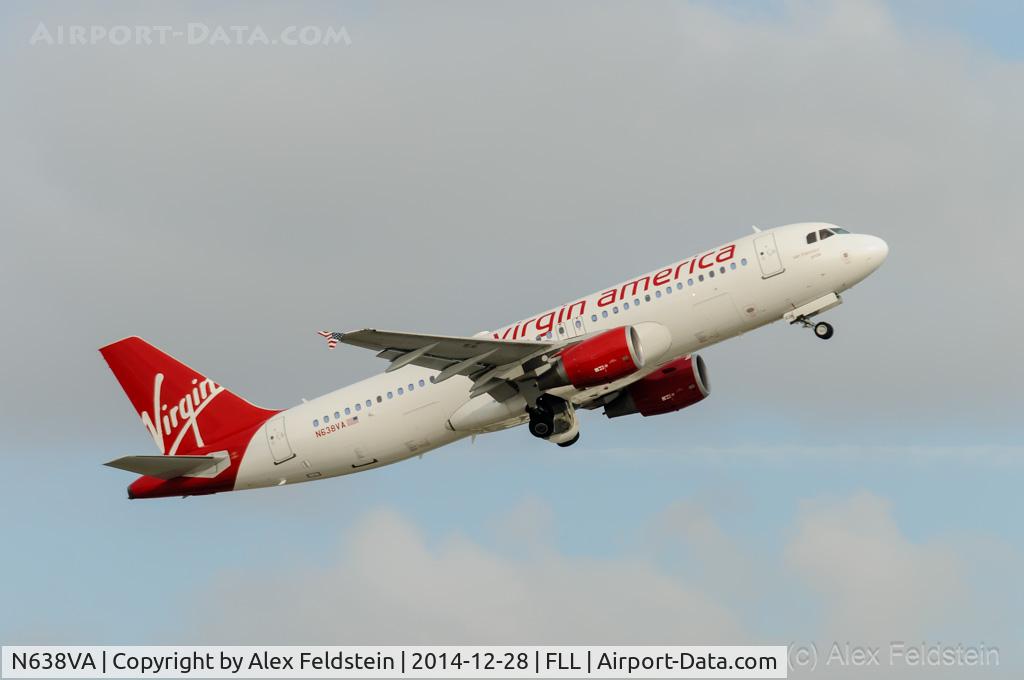 N638VA, 2008 Airbus A320-214 C/N 3503, Ft. Lauderdale