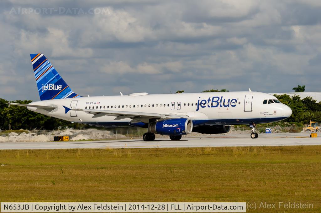 N653JB, 2007 Airbus A320-232 C/N 3039, Ft. Lauderdale