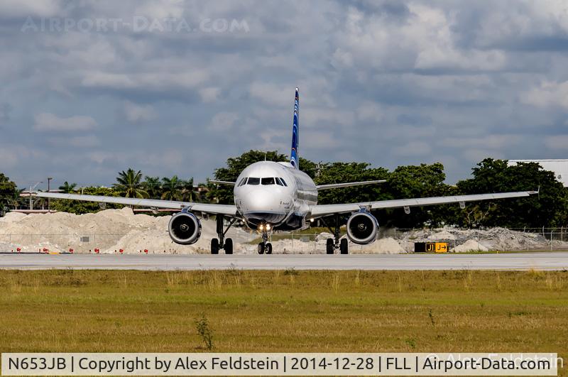 N653JB, 2007 Airbus A320-232 C/N 3039, Ft. Lauderdale