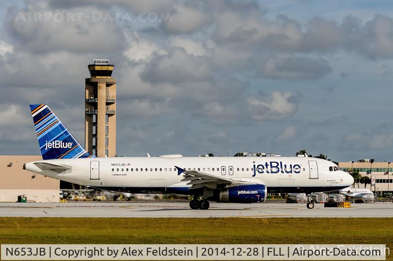 N653JB, 2007 Airbus A320-232 C/N 3039, Ft. Lauderdale