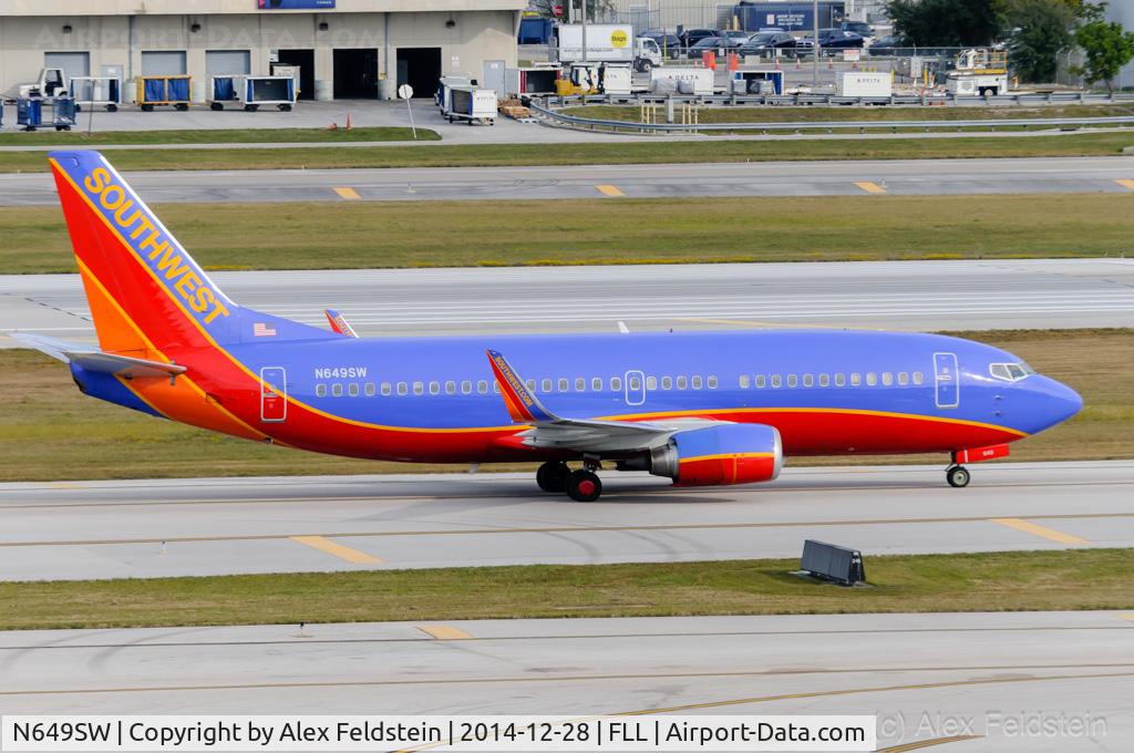 N649SW, 1997 Boeing 737-3H4 C/N 27719, Ft. Lauderdale