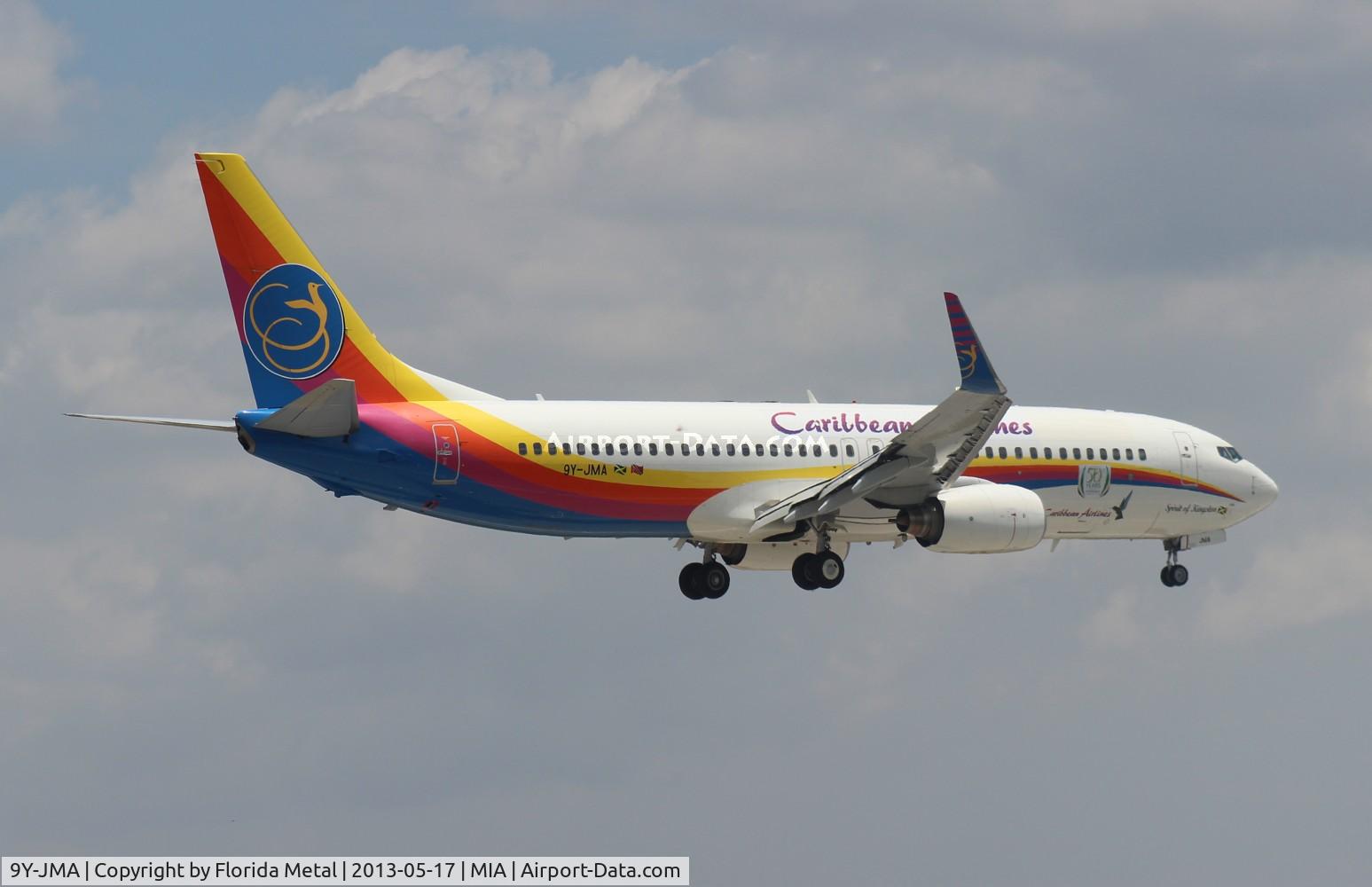 9Y-JMA, 2002 Boeing 737-8Q8 C/N 30645, Air Jamaica 737-800