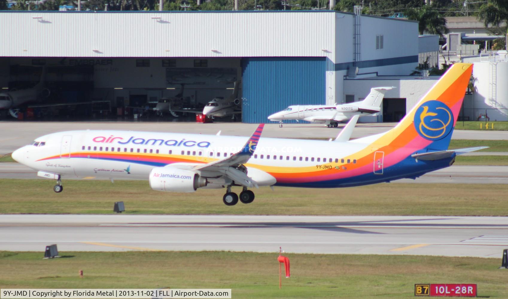 9Y-JMD, 2007 Boeing 737-8Q8 C/N 30720, Air Jamaica