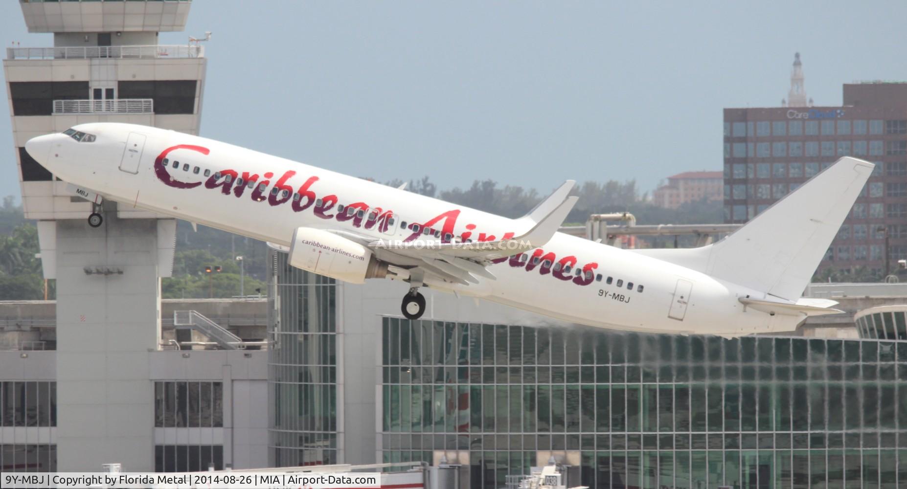 9Y-MBJ, 2007 Boeing 737-85P C/N 33980, Caribbean 737-800
