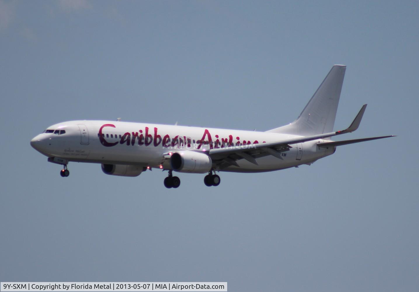 9Y-SXM, 2011 Boeing 737-8HO C/N 37935, Caribbean 737-800