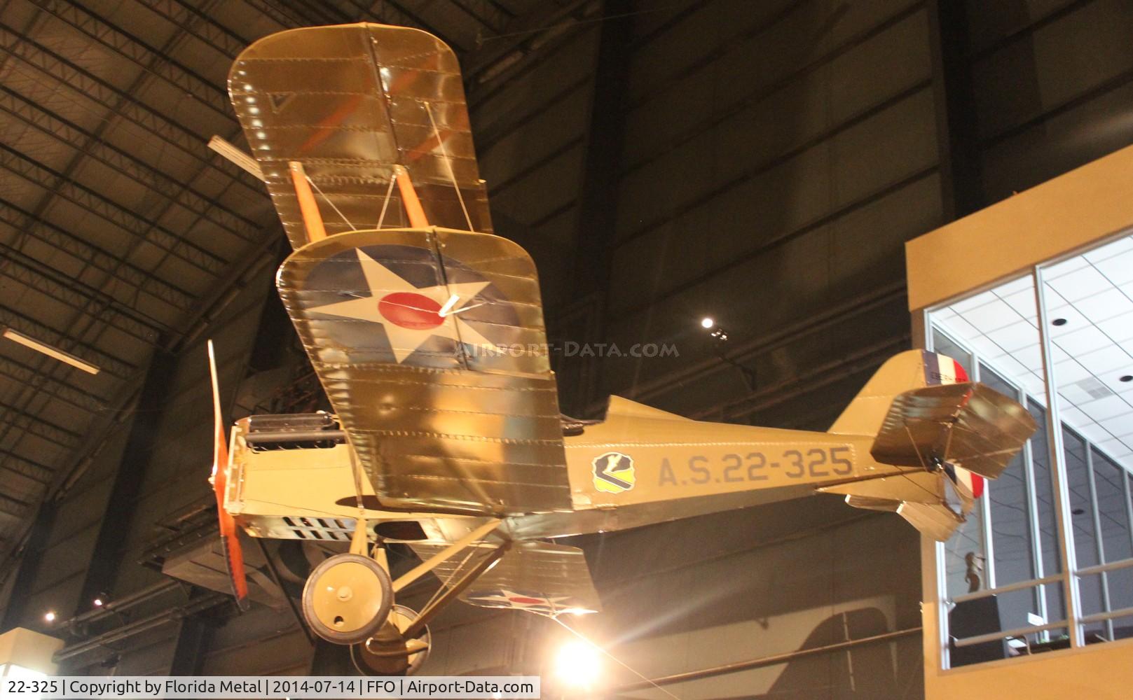 22-325, 1917 Royal Aircraft Factory SE-5E Replica C/N Not found 22-325, SE-5E