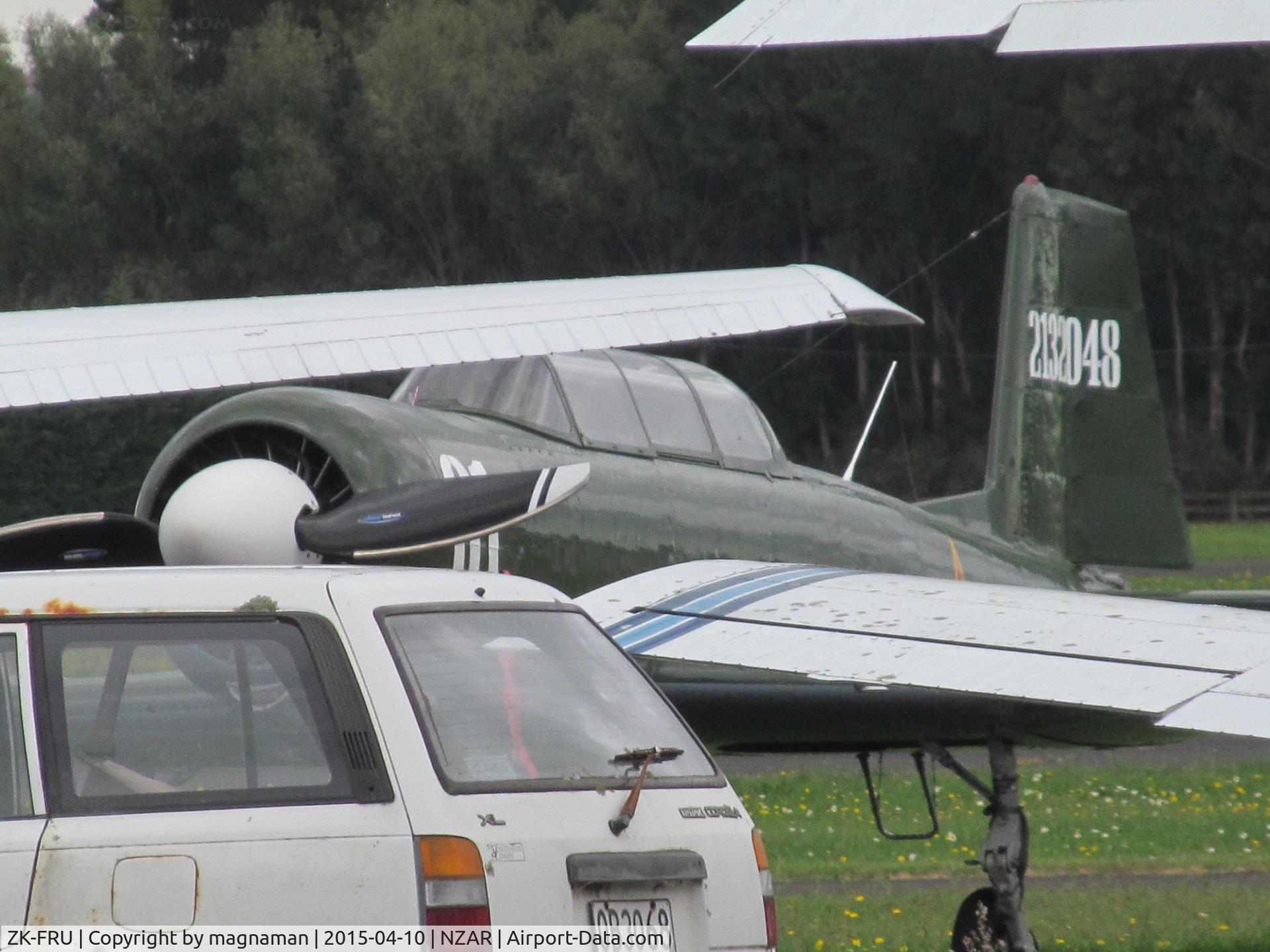 ZK-FRU, Nanchang CJ-6 C/N 2132048, Cluttered shot - but too good an aircraft not to snap!