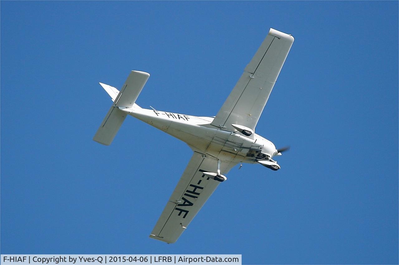 F-HIAF, Tecnam P-2002JF Sierra C/N Not Found F-HIAF, Tecnam P2002 JF, Training flight, Brest-Bretagne Airport (LFRB-BES)