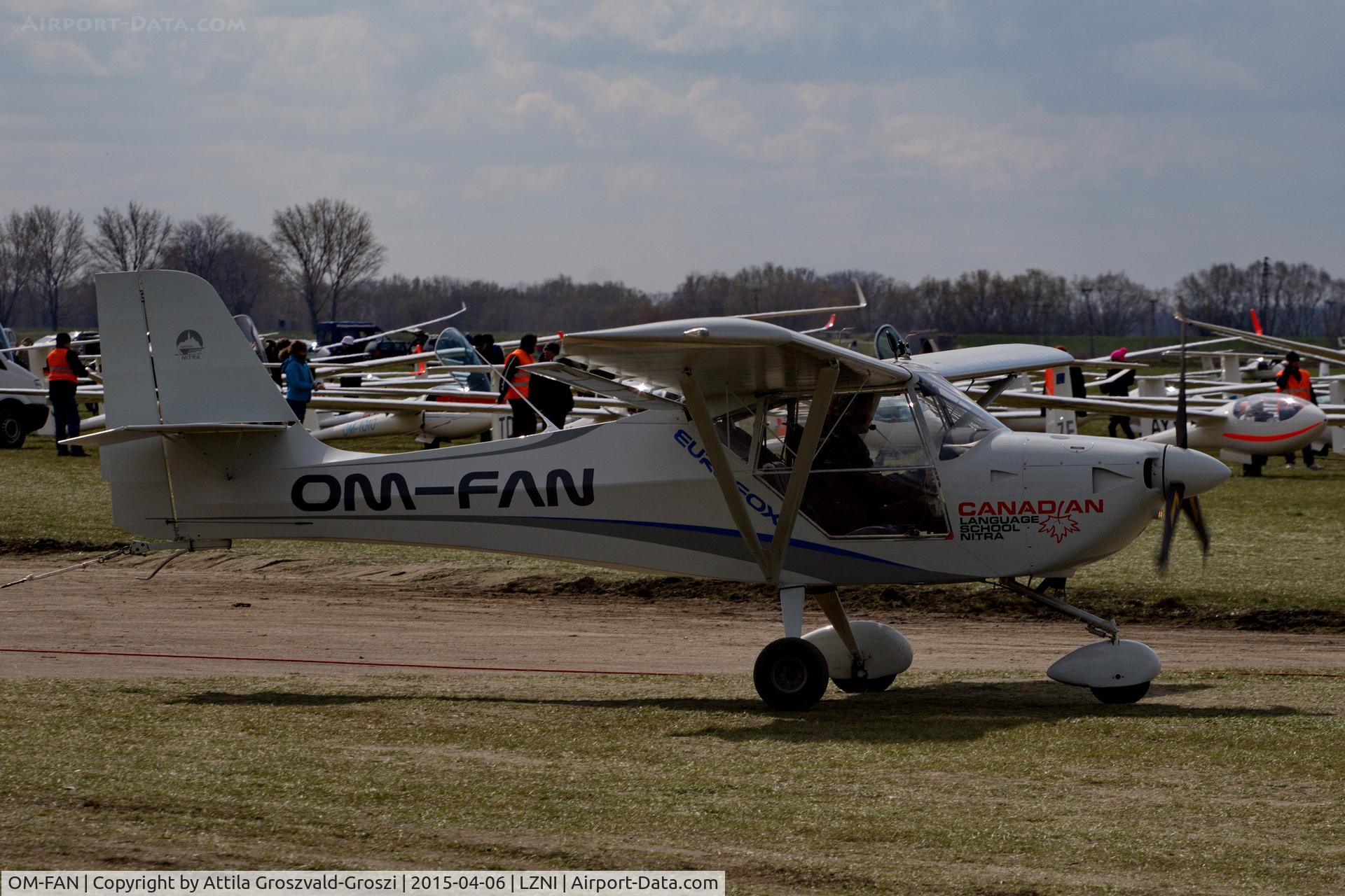 OM-FAN, 2010 Aeropro EuroFox C/N 33111, Nitra Janikovce Airport - PRIBINA CUP 2015