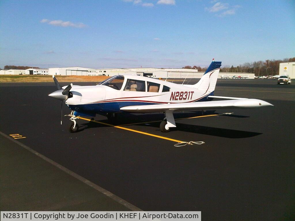 N2831T, 1972 Piper PA-28R-200 C/N 28R-7235141, East ramp HEF